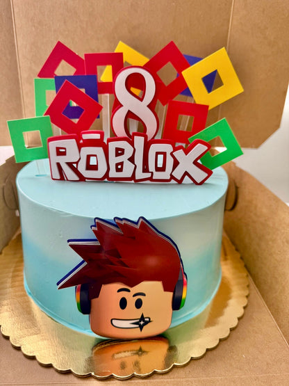 Roblox Cake topper