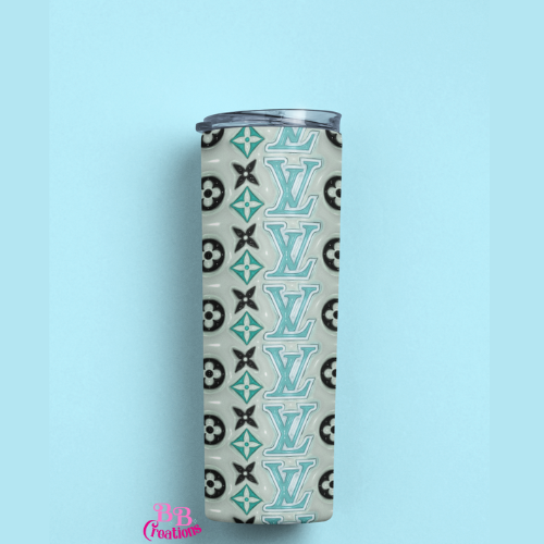 Lv Luxury 3D puff patterned vinyl, waterproof vinyl, resin art, resin glitters, tumbler ideas