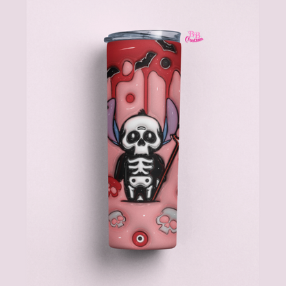Stitch Skull Sublimation Wrap PNG
