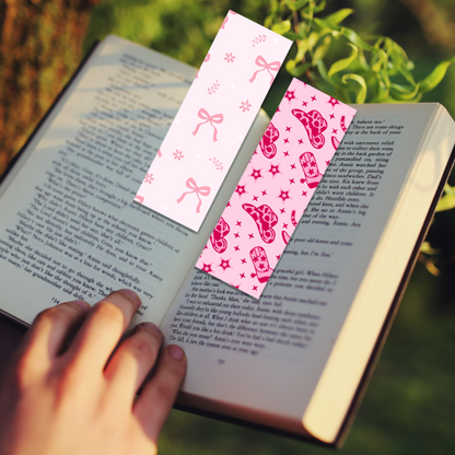 Bookmarks, Book reader, Girl and books, Books lover, read, Libros, coquette, bow bookmark