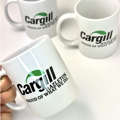 Custom mug, mug with your logo, company logo, coffee mug