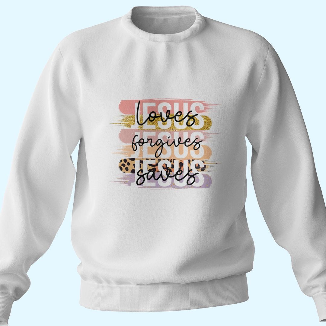 Christian Sweater, Church girl, Jesus, Forgives