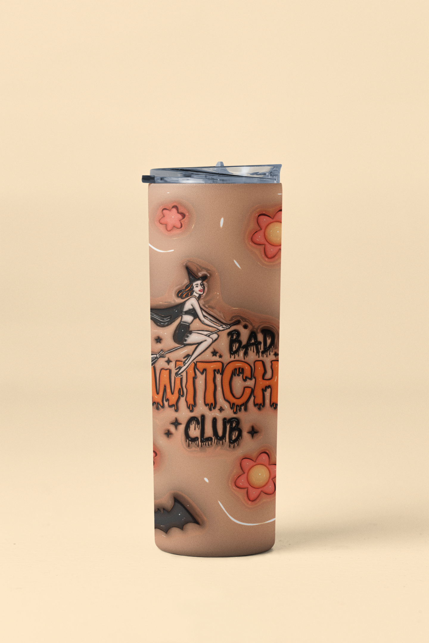 Bad witch club sublimation Wrap PNG tumbler design, Halloween design