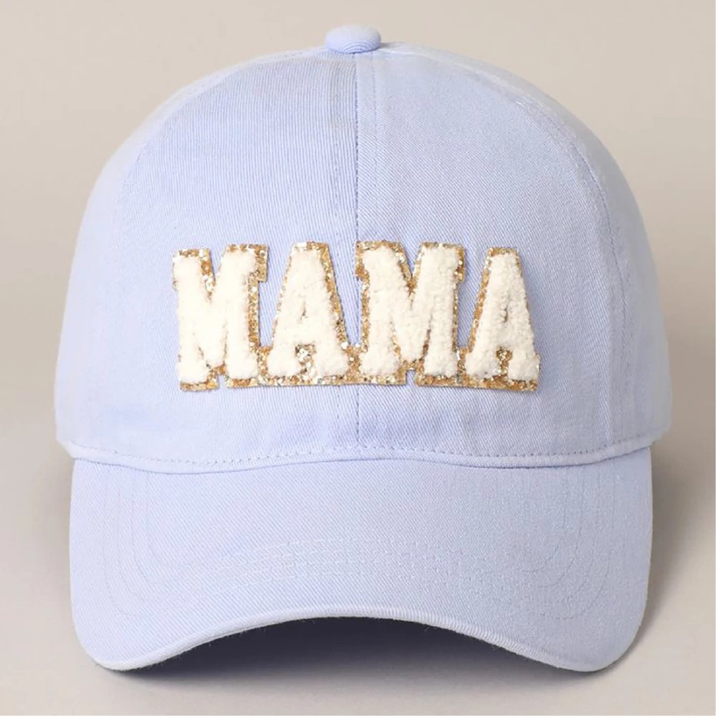 Mama White- chenille patch